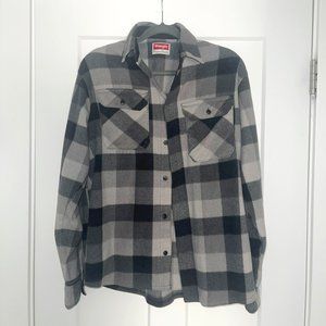 Black Flannel Sweater